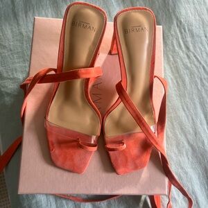 Alexandre Birman Coral Heeled Sandals